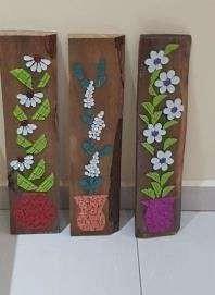 Reclaimed Wood Plank Mosaic Workshop